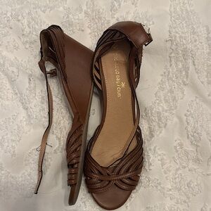 Montego Bay Club Brown Strappy Sandals